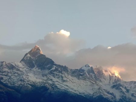 Pokhara, Sarangkot, Annapurna, napfelkelte