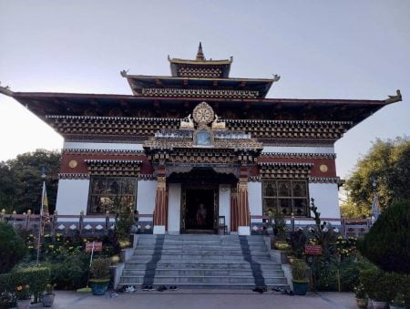 Bodh Gaya, Buddhista kolostorok, a bhutáni kolostor